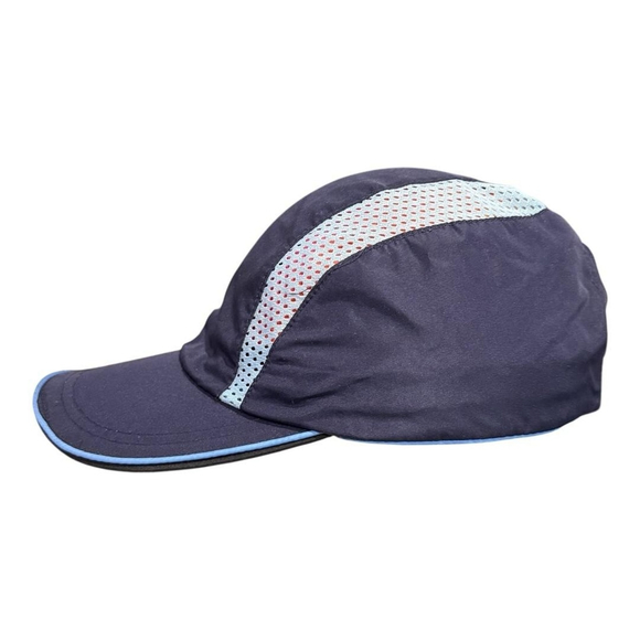 Trendwave Hat Cap Strap Back Navy Blue Mesh Ventilated Athletic Breathable Mens - Picture 6 of 10